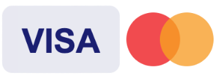 Visa وMastercard — دفع آمن